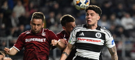 Liga 1 - Etapa 3 - play-off: Rapid București - Universitatea Cluj 1-2